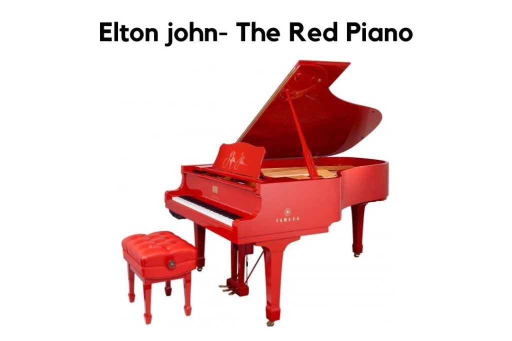 Elton John Red Piano