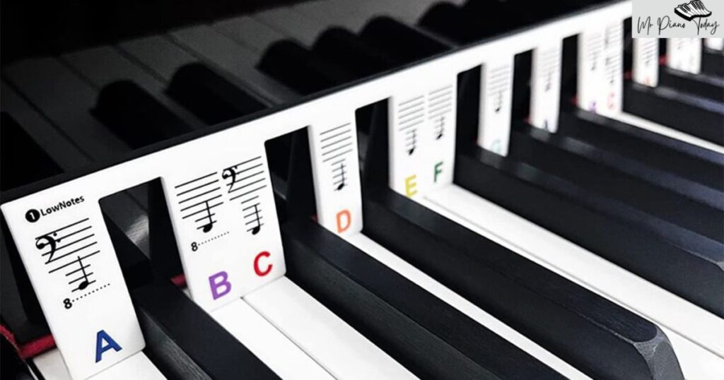 How to Label Piano Keys